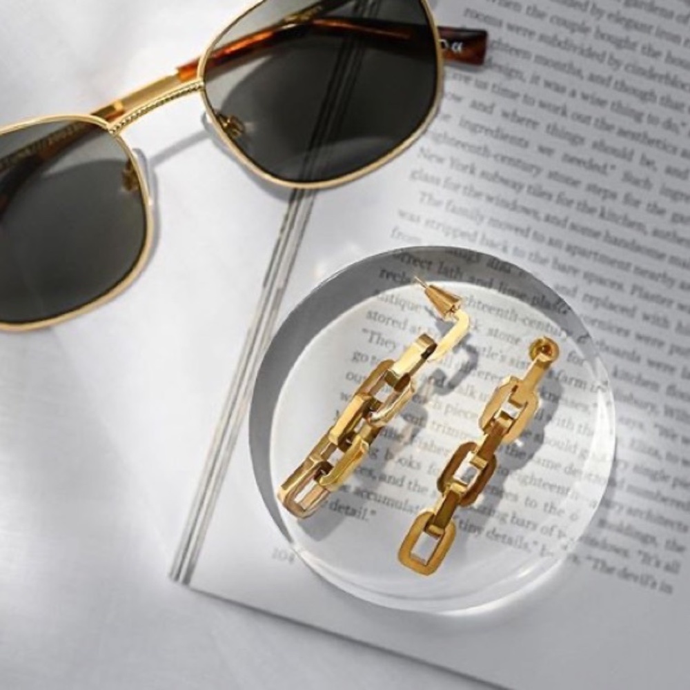 Eddie Borgia Chain Link Earrings